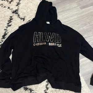 Soul Cycle hoodie with crisscross back